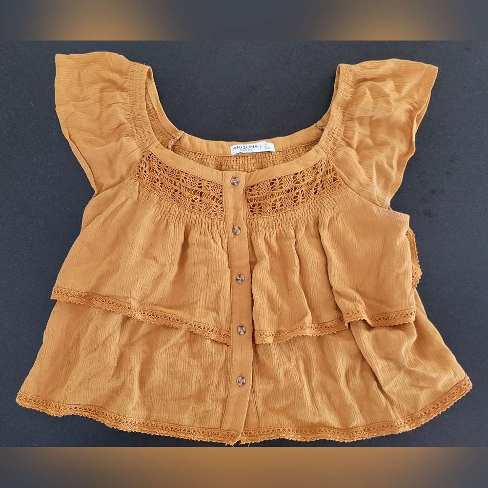 Arizona Burnt Orange Crop Top
